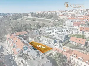 Prodej komerčního pozemku, Praha - Vršovice, Smolenská, 388 m2