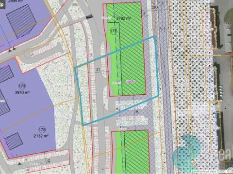 Prodej pozemku pro komerční výstavbu, Třeboň, 5132 m2