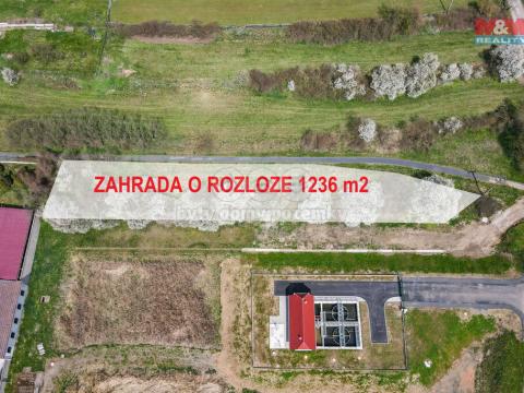 Prodej zahrady, Čistá, 1236 m2