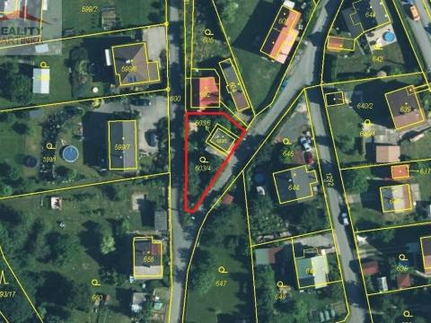 Prodej pozemku pro bydlení, Valašské Meziříčí - Podlesí, 350 m2