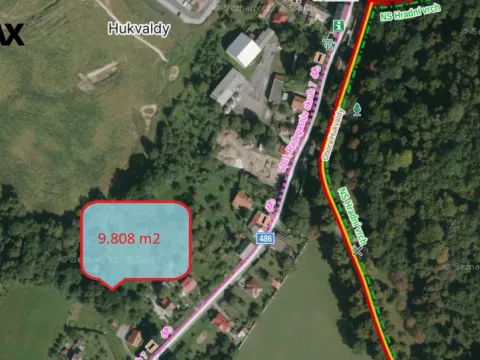 Prodej pozemku pro bydlení, Hukvaldy, 9808 m2