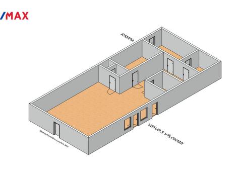 Pronájem obchodního prostoru, Havířov - Šumbark, Lidická, 126 m2