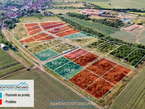 Prodej pozemku pro bydlení, Havraníky, 1132 m2