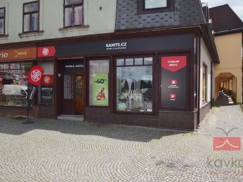 Pronájem obchodního prostoru, Humpolec, Dolní náměstí, 90 m2