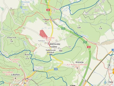 Prodej trvalého travního porostu, Petrovice, Nakléřov, 123392 m2