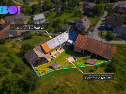 Prodej rodinného domu, Choryně, 240 m2