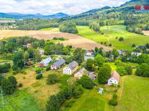 Prodej rodinného domu, Brniště - Luhov, 1300 m2