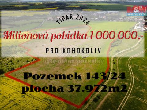 Prodej pozemku pro komerční výstavbu, Tachlovice, 37972 m2