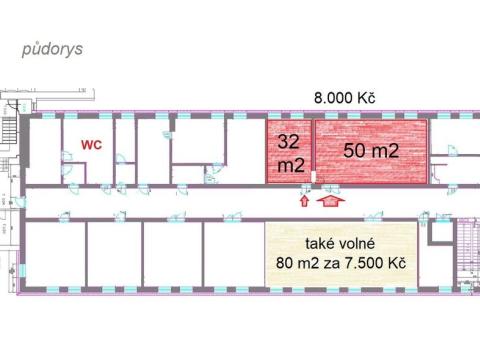 Pronájem skladu, Zákolany, 80 m2