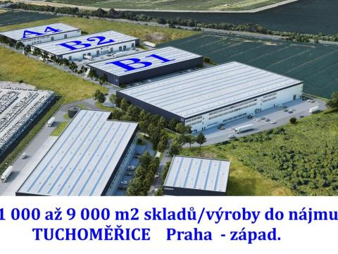 Pronájem skladu, Tuchoměřice, Ke Kopanině, 500 m2