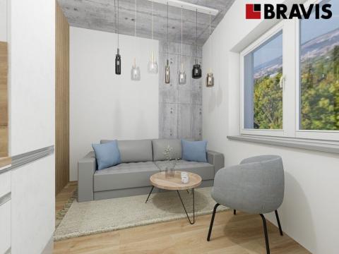 Prodej bytu 1+kk, Brno - Horní Heršpice, Bohunická, 33 m2