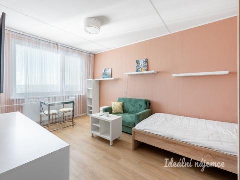 Pronájem bytu 1+kk, Praha - Troja, Krynická, 28 m2