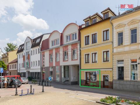 Pronájem kanceláře, Strakonice - Strakonice I, Palackého náměstí, 80 m2