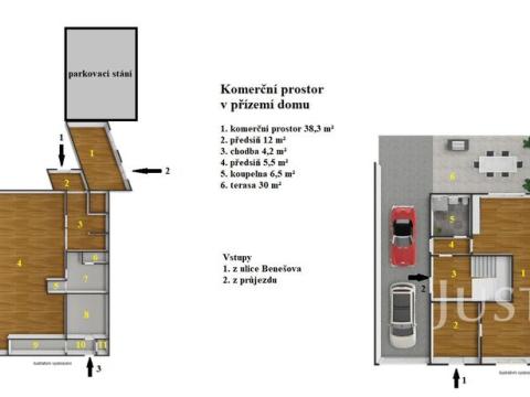 Prodej obchodního prostoru, Kutná Hora - Hlouška, Benešova, 426 m2