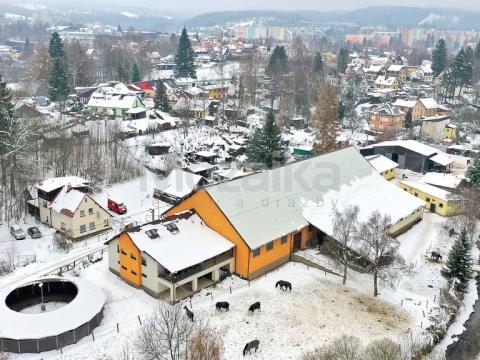 Pronájem zemědělské usedlosti, Jablonec nad Nisou, Jezdecká, 2283 m2