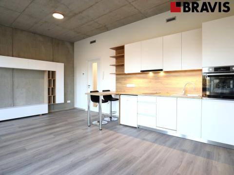 Pronájem bytu 1+kk, Brno - Horní Heršpice, Bohunická, 35 m2