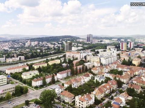 Pronájem bytu 1+kk, Brno, Královopolská, 37 m2