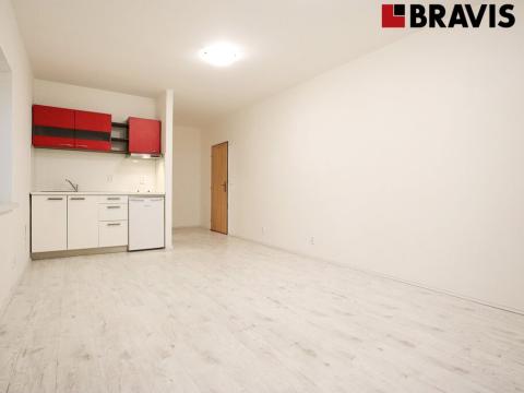 Pronájem bytu 1+kk, Brno - Trnitá, Křenová, 27 m2