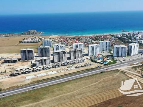 Prodej bytu 2+kk, Trikomo (Τρίκωμο/Ισκελέ), Kypr, 75 m2