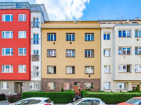 Pronájem bytu 1+kk, Praha - Vršovice, Karpatská, 32 m2