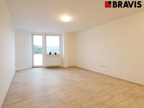 Pronájem bytu 1+kk, Brno - Bystrc, Adamcova, 37 m2