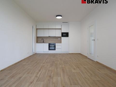 Pronájem bytu 2+kk, Brno - Horní Heršpice, Řepova, 52 m2