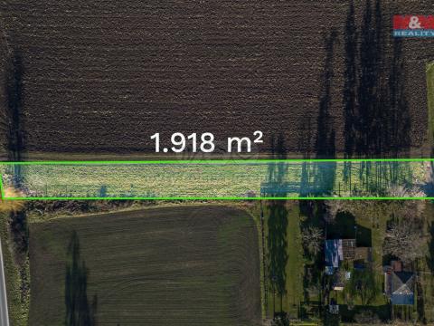 Prodej pozemku pro bydlení, Dub nad Moravou, 1918 m2