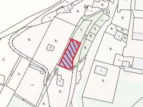 Prodej pozemku pro bydlení, Bělá nad Radbuzou - Újezd Svatého Kříže, 1066 m2