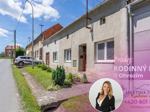 Prodej rodinného domu, Ohrozim, 110 m2
