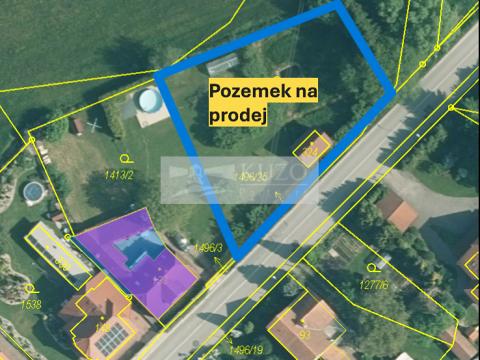 Prodej pozemku pro bydlení, Srnín, 1166 m2