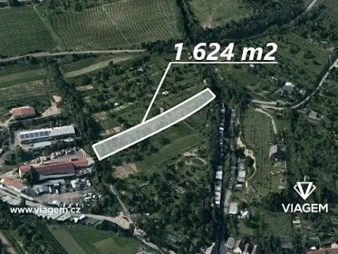 Prodej zahrady, Nový Šaldorf-Sedlešovice, 1624 m2