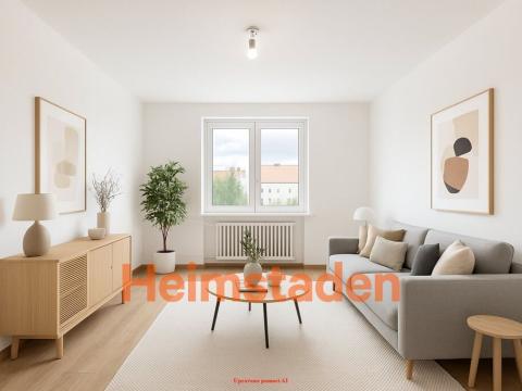 Pronájem bytu 2+1, Karviná - Nové Město, Sokolovská, 51 m2