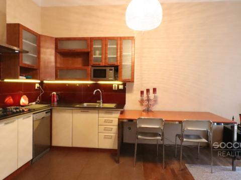 Pronájem bytu 2+kk, Praha - Karlín, Thámova, 52 m2