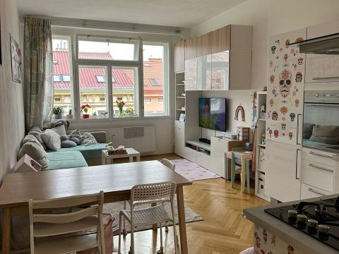 Pronájem bytu 2+kk, Praha - Smíchov, Štefánikova, 54 m2