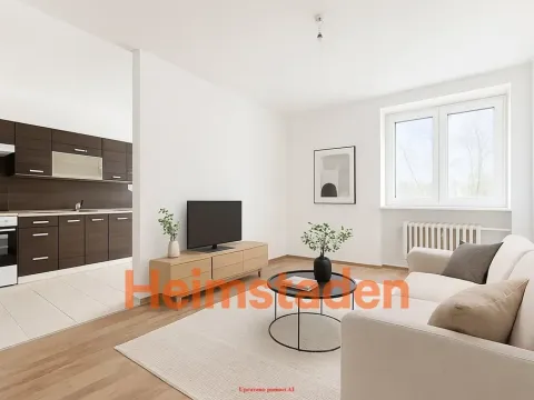 Pronájem bytu 2+kk, Ostrava - Poruba, Havlíčkovo náměstí, 48 m2