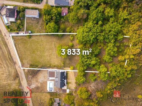 Prodej pozemku pro bydlení, Beroun, samota Na Vinici, 3833 m2