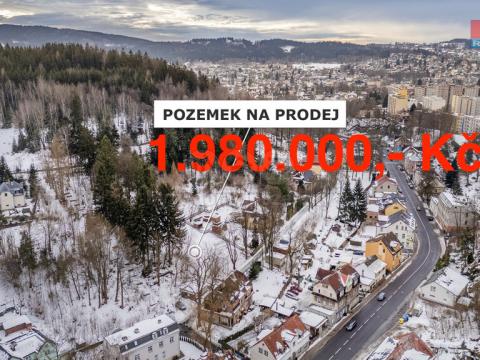 Prodej pozemku pro bydlení, Jablonec nad Nisou, Pionýrů, 1101 m2