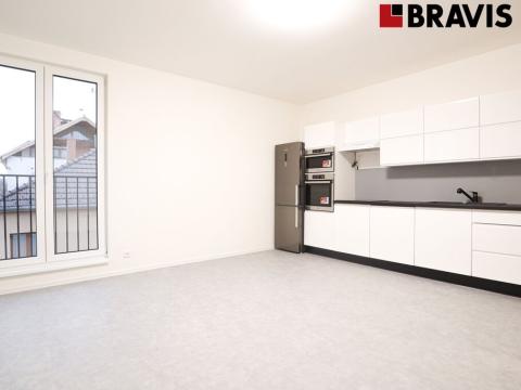 Pronájem bytu 2+kk, Brno - Černovice, Bolzanova, 42 m2