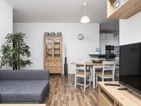 Pronájem bytu 2+kk, Praha - Vysočany, Modrého, 48 m2