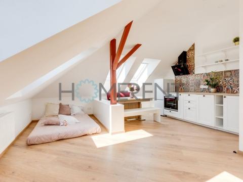 Pronájem bytu 1+kk, Praha - Malešice, Bakalářská, 30 m2