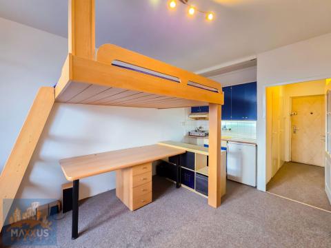 Pronájem bytu 1+kk, Praha - Braník, Vavřenova, 24 m2