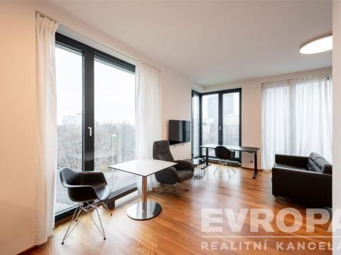 Pronájem bytu 1+kk, Praha - Nusle, K sídlišti, 40 m2