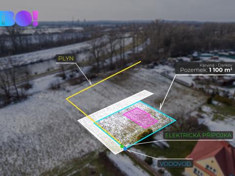 Prodej pozemku pro bydlení, Karviná, 1100 m2