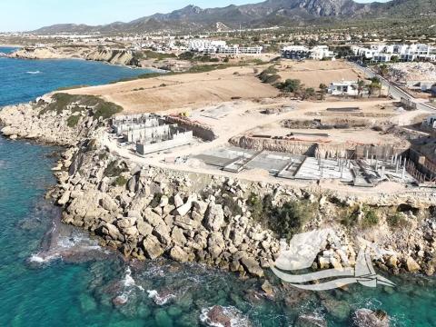 Prodej bytu 2+kk, Agios Amvrosios Keryneias, Kypr, 60 m2