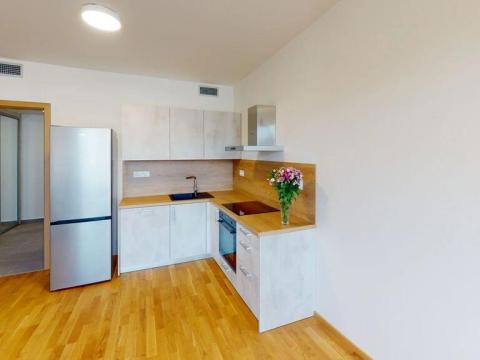 Pronájem bytu 1+kk, Praha - Vysočany, Smržových, 38 m2