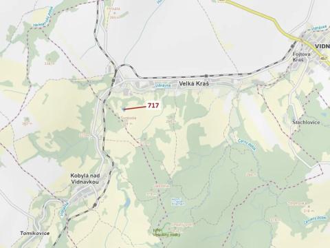 Dražba lesa, Velká Kraš, 4028 m2