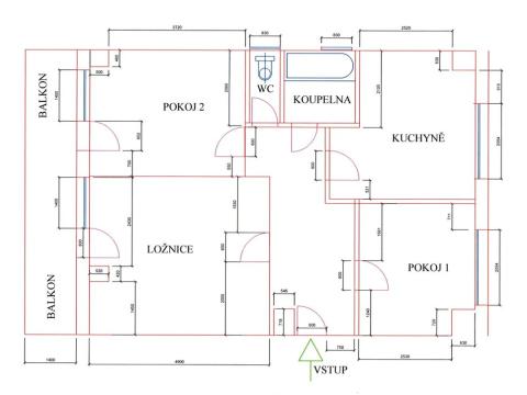 Prodej bytu 3+1, Dešov, 101 m2