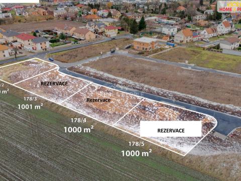 Prodej pozemku pro bydlení, Veleň, Západní, 1000 m2