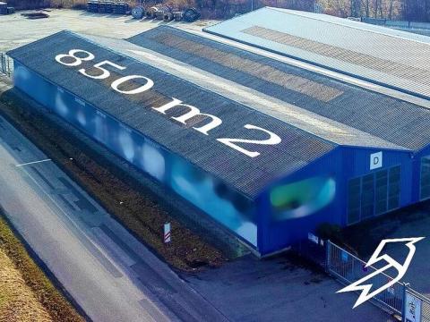 Pronájem skladu, Osov, 850 m2
