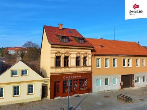 Prodej rodinného domu, Vlašim, Žižkovo nám., 490 m2